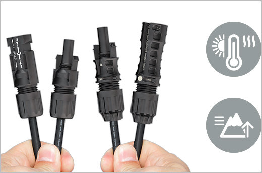 THE FIRST PV CONNECTORS FOR HARSH ENVIRONMENTAL CONDITIONS